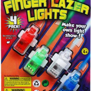 LED Sensory Finger Lights Pack of 4
