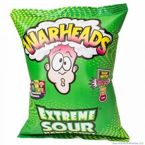 WARHEADS Sour Candy Pool Float - 1.5m Tall