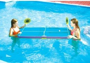 Floating Pool Ping Pong Game