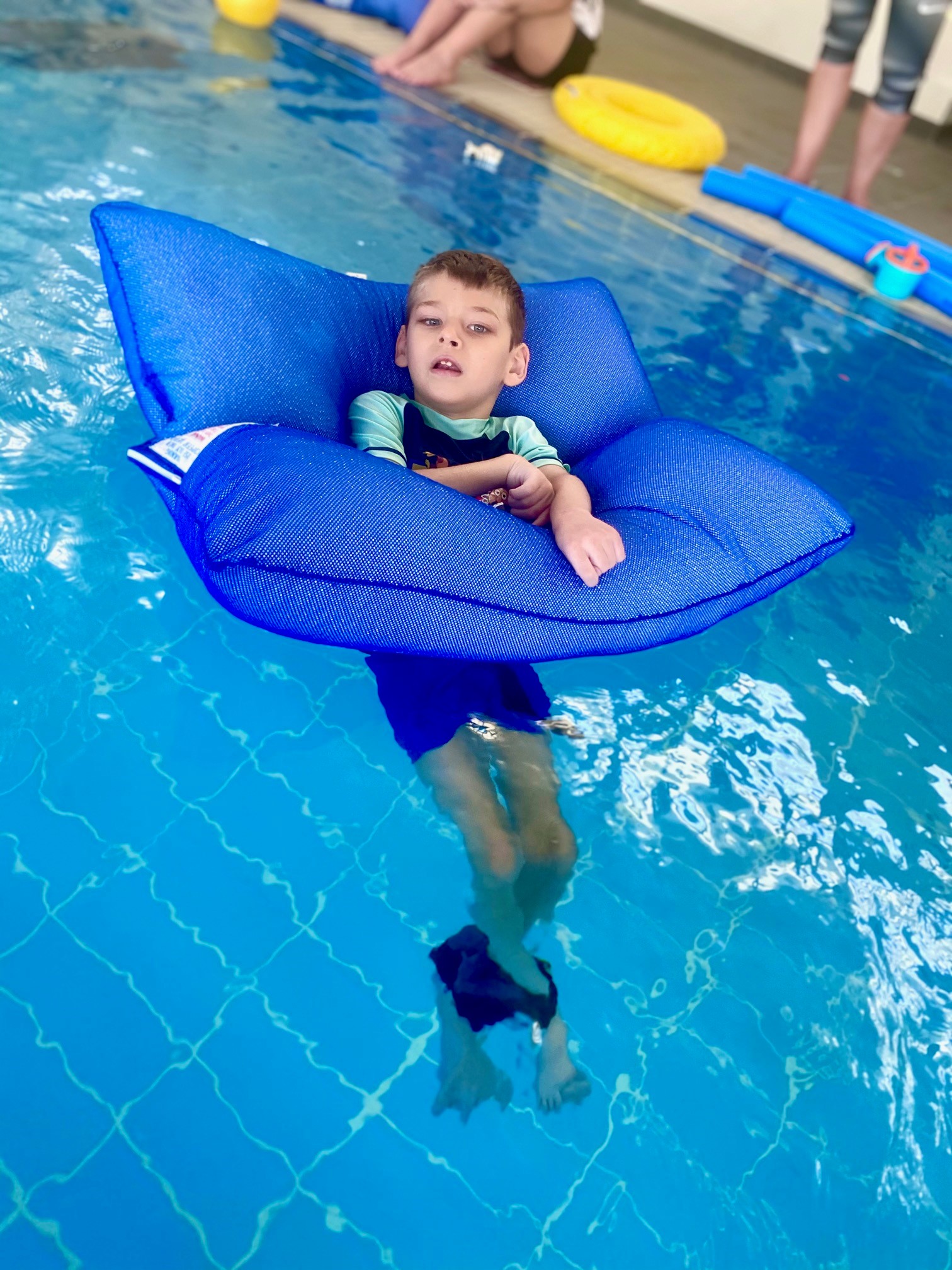 AquaFit Square Float with seat SKIN ONLY 9396L 2637 Cerebral palsy float 