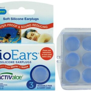 BioEars Soft Silicone Earplugs - 3 PAIR